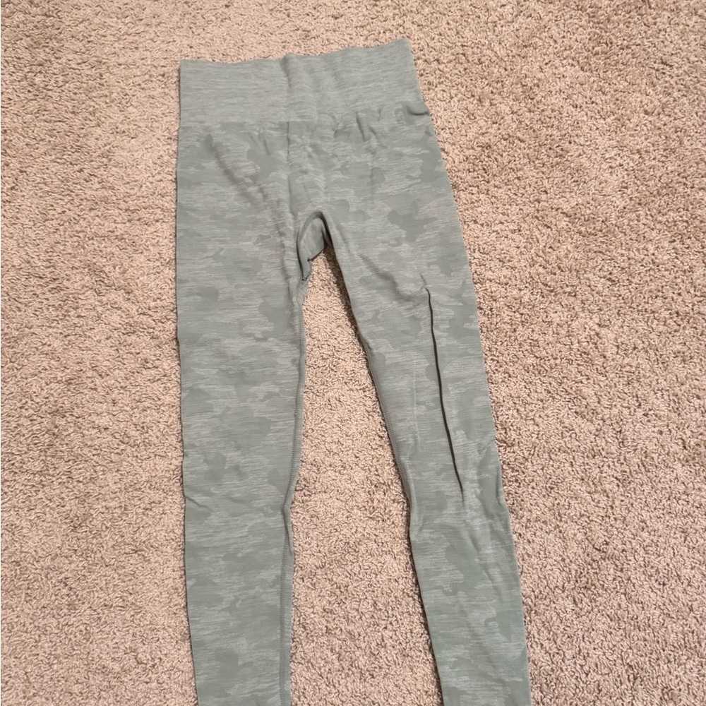 Gymshark Gray Camouflage Leggings